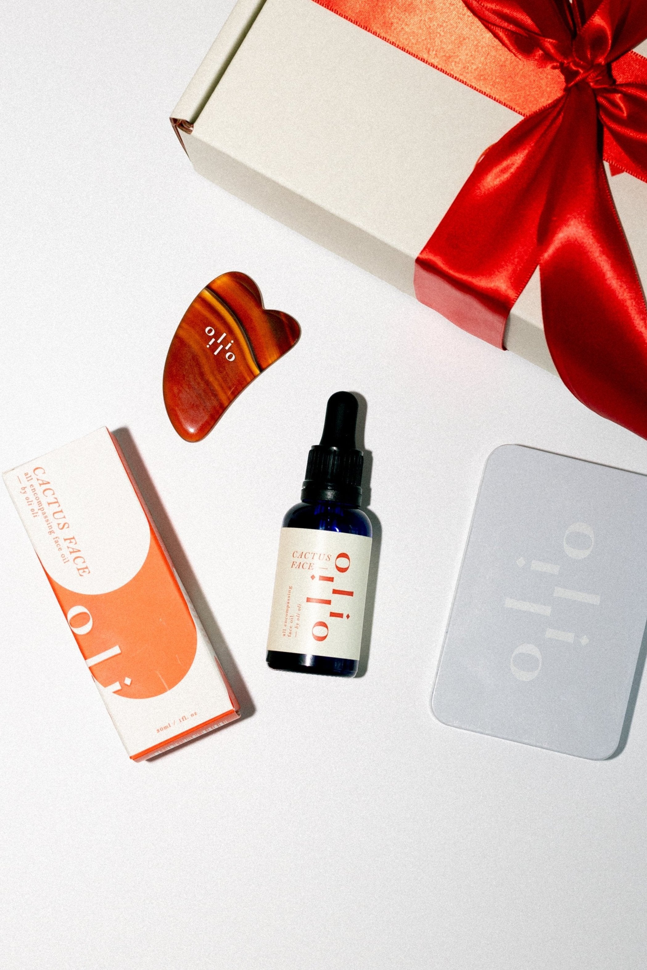 prickly pear cactus on face Face Duo Gift Set — Prickly Pear Seed Face Oil – by oli oli